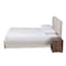 Baxton Studio Maren Beige Queen Size Platform Bed with Two Nightstands 157-9695 - alternate 5